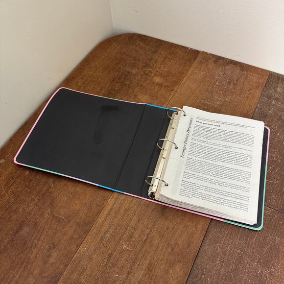 Transfer Pattern Club Shirt Design Binder Patterns/instructions COMPLETE‎ UNUSED - Picture 3 of 16